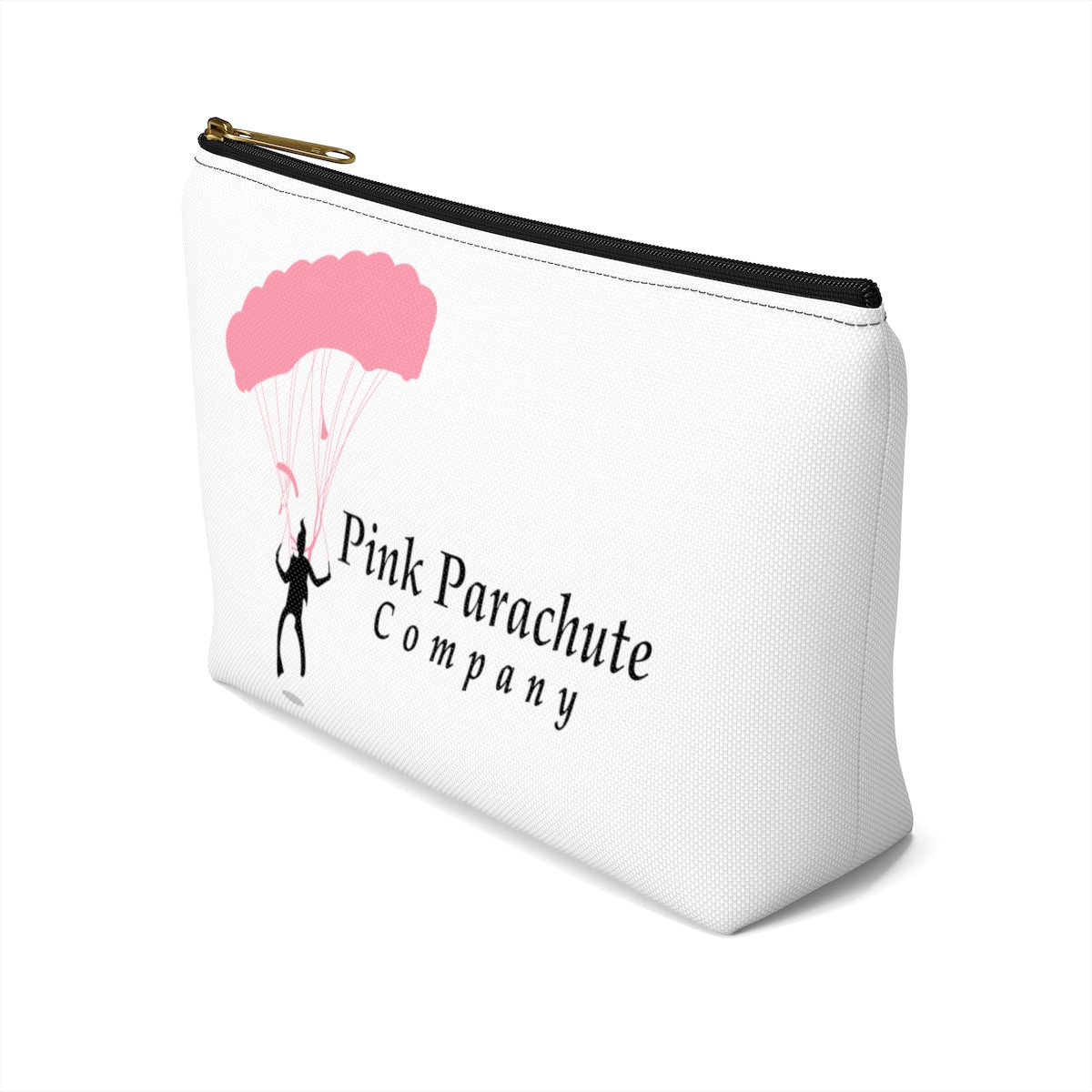 Pink Parachute Company Logo Pony Style - Accessory Pouch w T-bottom