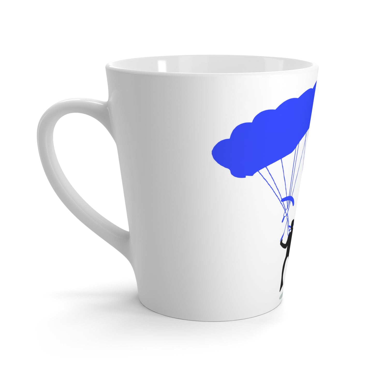 Pink Parachute Company - Guy - Latte Mug Blue