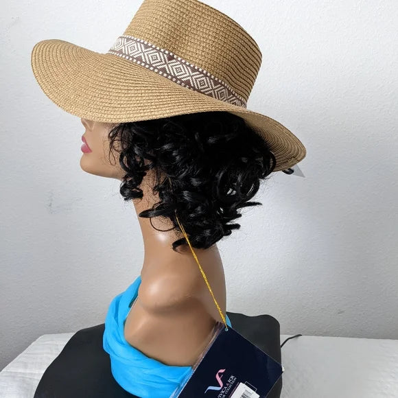 Wide Brim Sunhat - with Ribbon