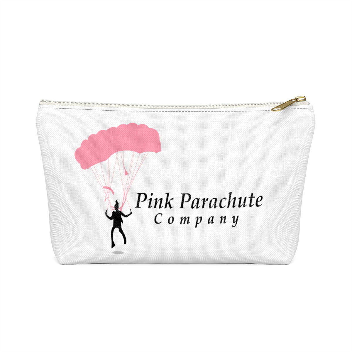 Pink Parachute Company Logo Pony Style - Accessory Pouch w T-bottom